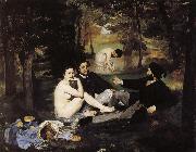 Edouard Manet Grass lunch oil painting artist